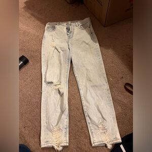 7 for all mankind high waist Josephina distressed jeans 27